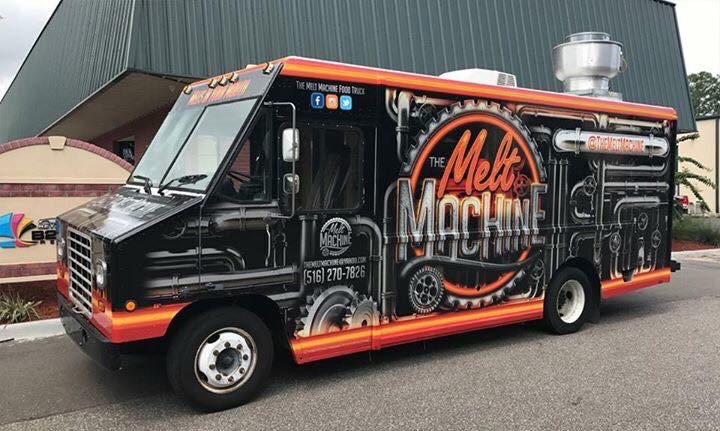The Melt Machine Gourmet Grilled Cheese